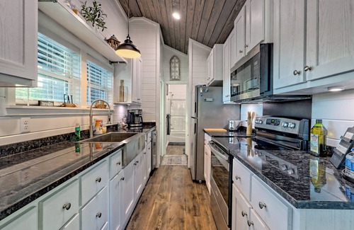 Franklin House | Rent all 3 tiny houses for a fun getaway with family or friends!
