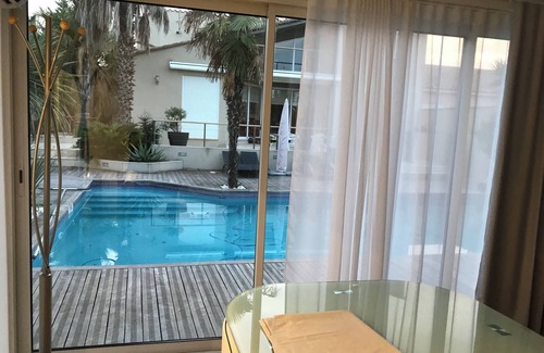 Perpignan Apartment | Rented T2 independent shared pool at home Near beaches.