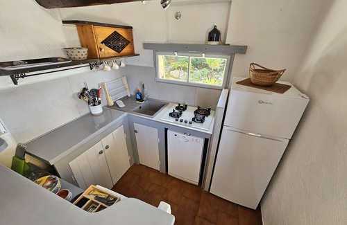 Porto-Vecchio House | Renting mini-villa with pool, bordering the sea, magnificent panoramic view
