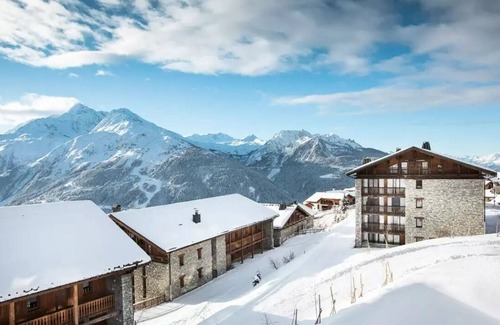 Les Eucherts Apartment | Residence Les Balcons de La Rosière * - 6 Room Apartment 10/12 People