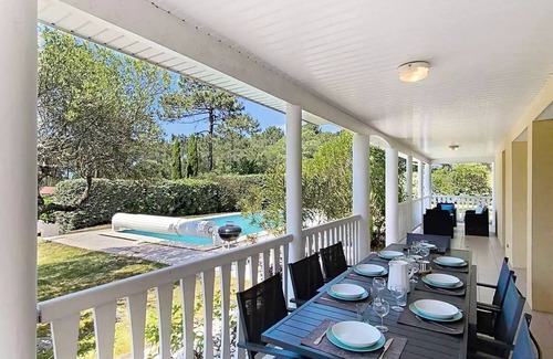 Lacanau-Ocean Villa | Residence Eden Parc - Large villa with swimming pool 4 bedrooms for 8 people Lacanau Ocean