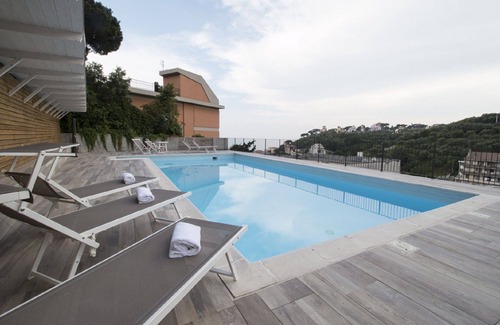 Celle Ligure Condo | Residence Felice -14 accommodation 300 meters from the sea, swimming pool, garage, new building