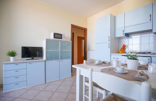 Lido degli Estensi Villa | Residence in residence on the seafront with terrace with barbecue and private garden with parking space.