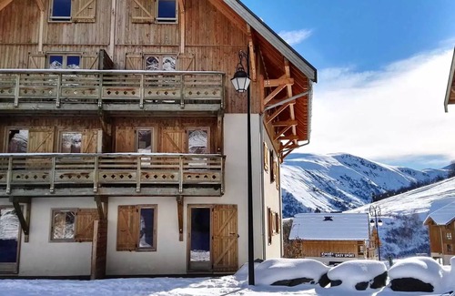 Saint-Sorlin-d'Arves Apartment | Residence Les Fermes de Saint Sorlin * - 2 Rooms Mezzanine or Mountain Corner 8 People