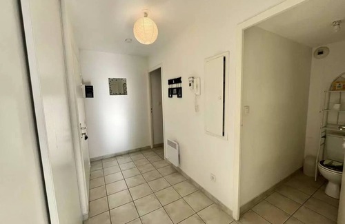 Port-la-Nouvelle Apartment | RESIDENCE WITH LIFT: T2 CABIN WITH TERRACE sleeps 6