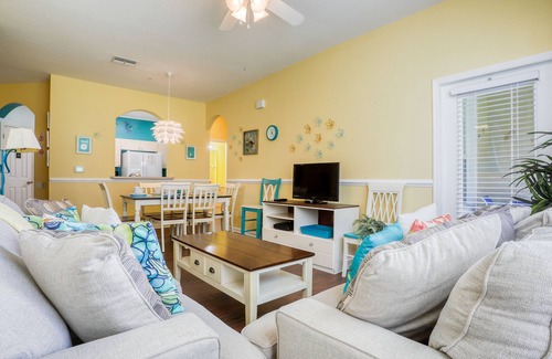 Windsor Palms Condo | Resort condo near Disney with pool, hot tub, tennis, central AC, & washer/dryer