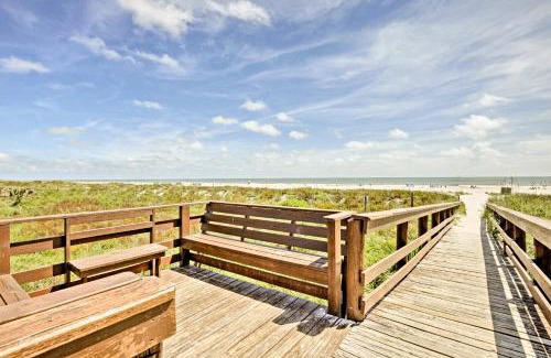 St. Augustine Beach Apartment | Resort Condo Steps to Beach Snowbirds Welcome!