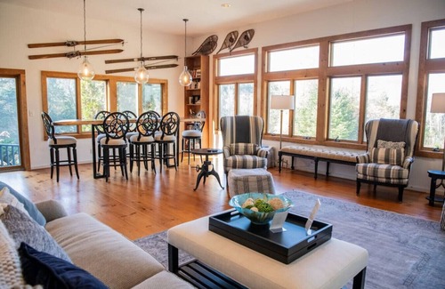 Ludlow House | Retreat to this peaceful location and enjoy the private hot tub