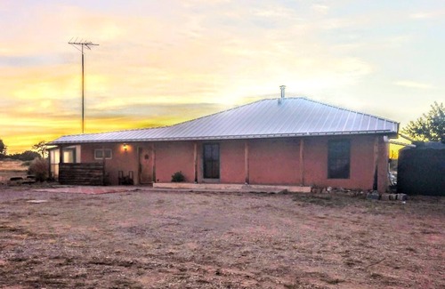 Mountainair Resort | Retreat to this strawbale home, 29 acres of desert beauty