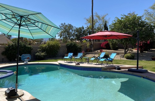 Palm Desert House | Retreat w/Pool & Spa Home in Palm Desert nThere is a 300.00 fee to heat pool n