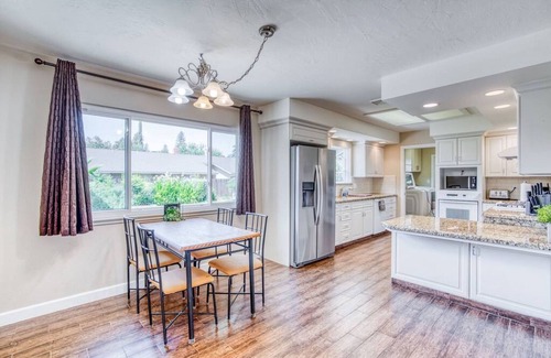 Fresno Apartment | Retro Vibes, Gazebo, Pet-Friendly Escape!
