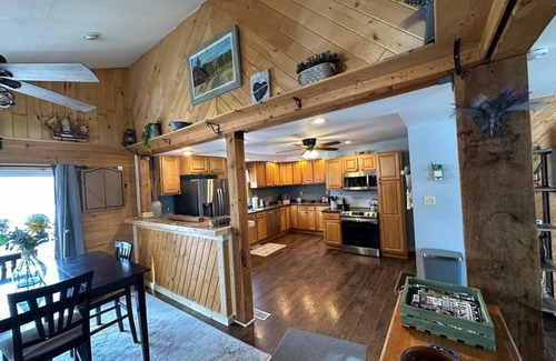 Laurium House | Right off the main trail system! Heated garage large parking for large trailers