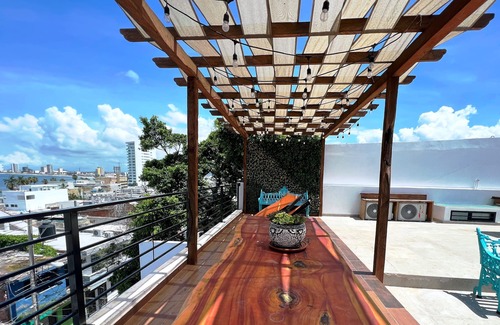 Mazatlan House | RINCON DE LIZ - Vista al mar y alberca.