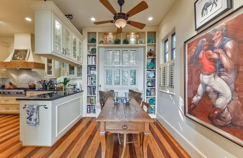 Greenway Plaza-Upper Kirby House | River Oaks Area Elegant Patio Home with Private Pool