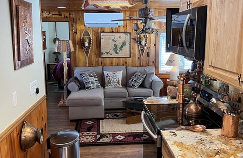 Indian River Cottage | Riverfront Cottage w/Boat Docking and easy access to Burt Lake