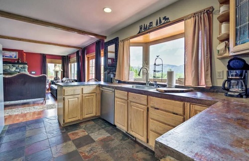 Tamarack Resort Apartment | Riverfront Lodge/Sleeps 22+/Hot Tub/Fireplace/Ride-out snowmobile trail access/Sports Bar & Game Room/Huge kitchen & dining room/Between Tamarack & Brundage