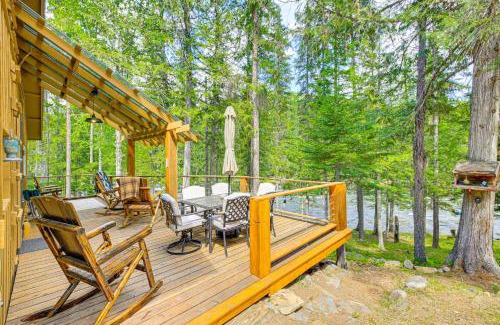 Troy House | Riverside Cabin on 9 Acres in Montana