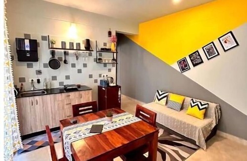 Nagoa Apartment | Rock ‘n’ Roll | 1 BHK w pool Arpora