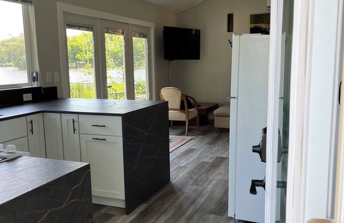 Horicon House | Rock River Retreat Boathouse Bungalow.Relax, Refresh, and Enjoy this Zen Den