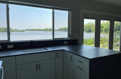 Horicon House | Rock River Retreat Boathouse Bungalow.Relax, Refresh, and Enjoy this Zen Den