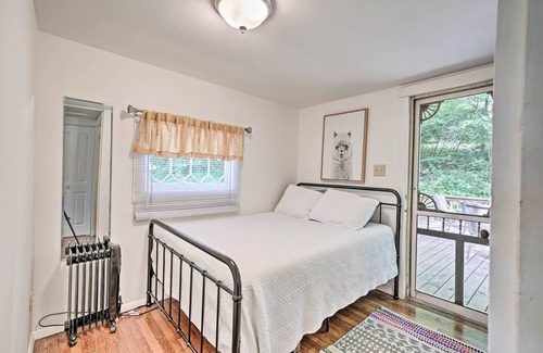 Rocky Mount Cabin | Rocky Mount Home w/ Deck- Walk to Lake & Boat Ramp