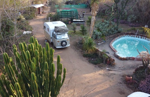 Thorny Bush Game Reserve House | Romantic canvas pad on river, share shower with monkeys and listen to the lions