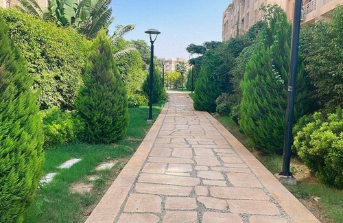 Madinaty Apartment | Romantic Family Size 2BR With Private Garden Close to Airport