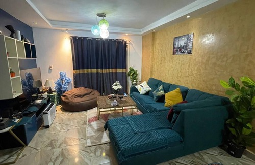 Madinaty Apartment | Romantic Family Size 2BR With Private Garden Close to Airport