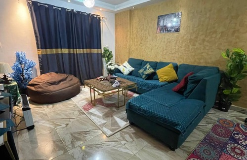 Madinaty Apartment | Romantic Family Size 2BR With Private Garden Close to Airport
