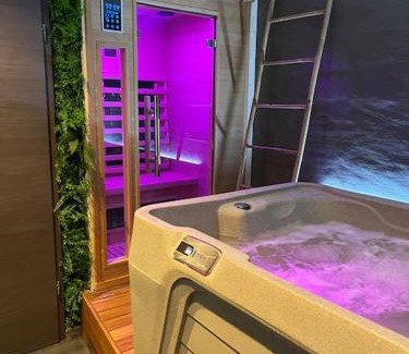 Laveline-devant-Bruyeres Apartment | Romantic home spa