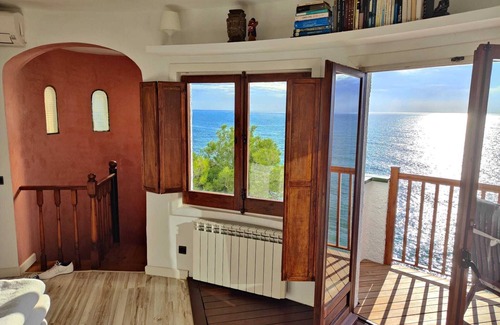 Vallpineda Apartment | ROMANTIC. Over the sea duplex, beach & pool.