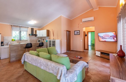 Rakalj Villa | Romantic private pool villa, 3 minutes from the beach, stunning sea view