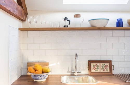 Witney Apartment | Romantic, quirky farm loft conversion with beautiful natural swimming pool