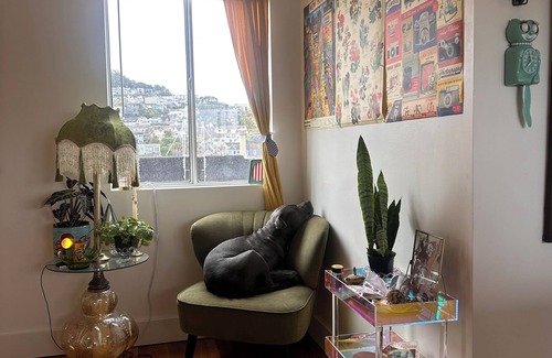 La Lengua Apartment | Rooftop penthouse in heart of the mission 360 city views near public transport!