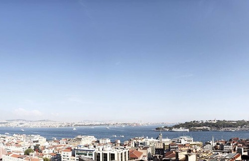 Galata Apartment | Rooftop terrace, tower & water views