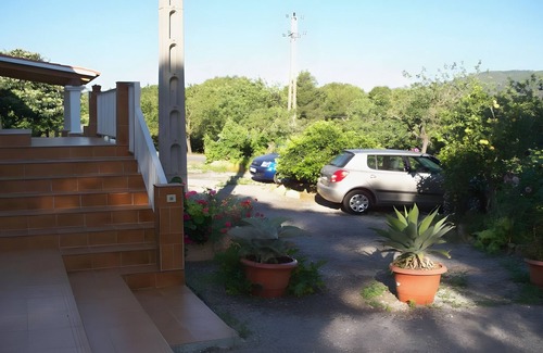 Santa Eulalia del Rio Apartment | Room 'Doble - 6' with Mountain View, Wi-Fi and Air Conditioning