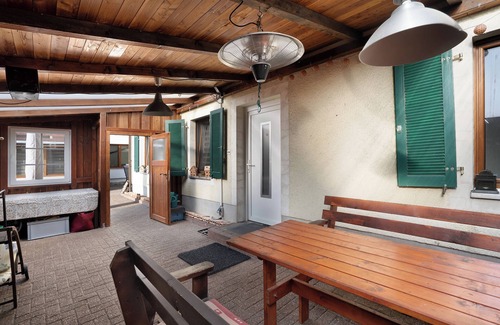 Triebischtal Apartment | Room 'Gästezimmer 3' with Shared Terrace, Shared Garden and Wi-Fi