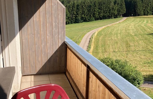 Muehlenbach Apartment | Room 'No. 4 with Private Balcony', Shared Terrace, Garden & Wi-Fi