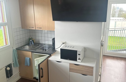 Burgdorf House | Room with bathroom and balcony