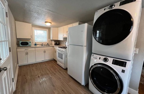 North Park House | Roomy single bedroom with a huge back yard