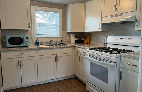 North Park House | Roomy single bedroom with a huge back yard