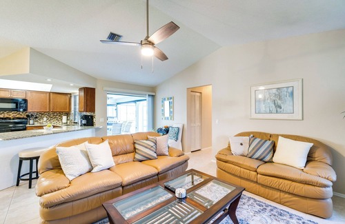 Pebble Beach Cottage | Rotonda West Home w/Pool & Golf Course View!