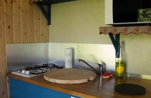 Le Buisson-de-Cadouin Cabin | Roulotte de charme La Mésange 2 persons