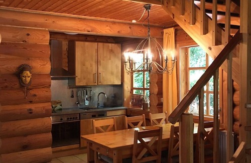 Mollberg House | Round log block Haus am Waldsee