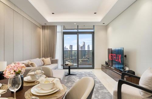 Business Bay Apartment | Royal Vista at Nobles Tower - Luxury 4BR Apartment in Business Bay Dubai City Views -
