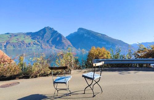 Faulensee Apartment | Ruhiges Studio mit Aussicht fast bis nach Interlaken
