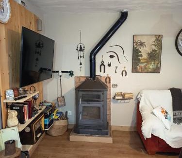 Penaguila Apartment | Rural EL METGE Penáguila con chimenea