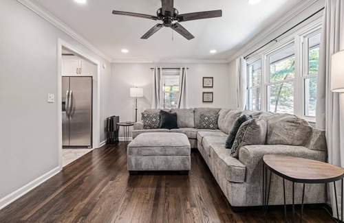 Cartersville House | Rustic 3BR Home in a Natural Cartersville Getaway