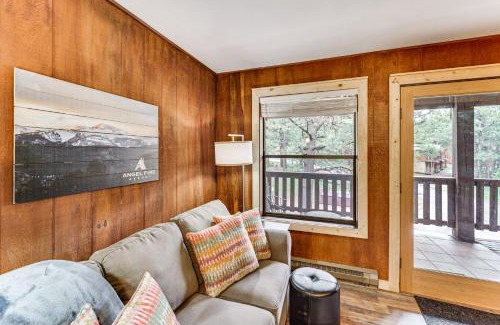 Angel Fire Apartment | Rustic Angel Fire Condo Resort Shuttle On-Site!