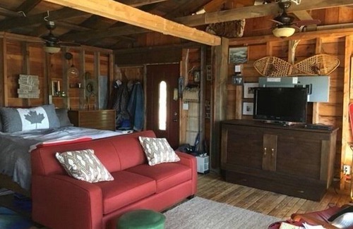 Hastings Highlands Cabin | Rustic Bunky on Picturesque Lake